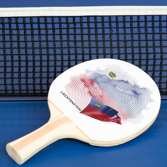 Raquete De Ping Pong Bandeira dos EUA (Insitu)