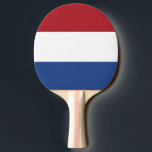 Raquete De Ping Pong Bandeira dos Países Baixos<br><div class="desc">Bandeira dos Países Baixos</div>
