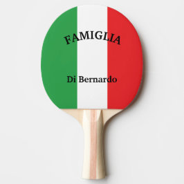 Raquete De Ping Pong Bandeira italiana