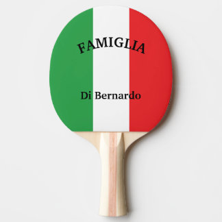 Raquete De Ping Pong Bandeira italiana