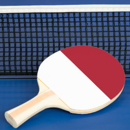 Raquete De Ping Pong bandeira Mônaco