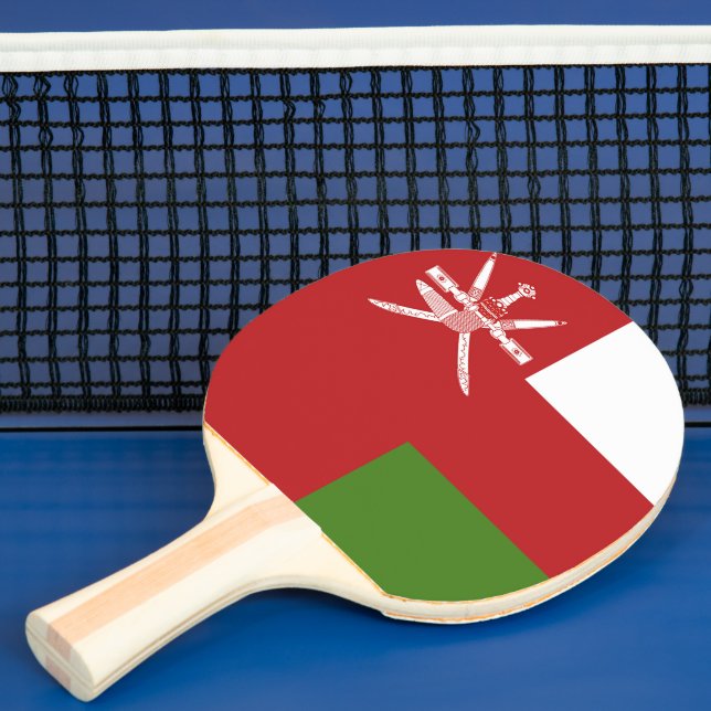 Raquete De Ping Pong bandeira Omã (Insitu)