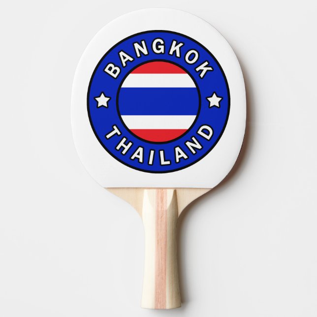 Raquete De Ping Pong Bangkok Tailândia (Frente)