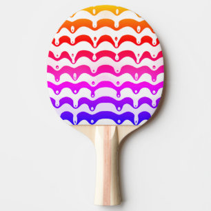 Raquete De Ping Pong Banheiras Tropicais Psicodélicas Jazzy