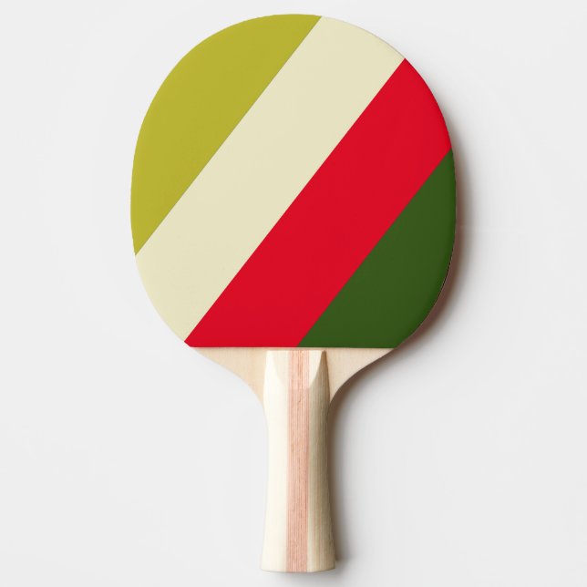 Raquete De Ping Pong Banho De Râguebi Retroativo (Frente)