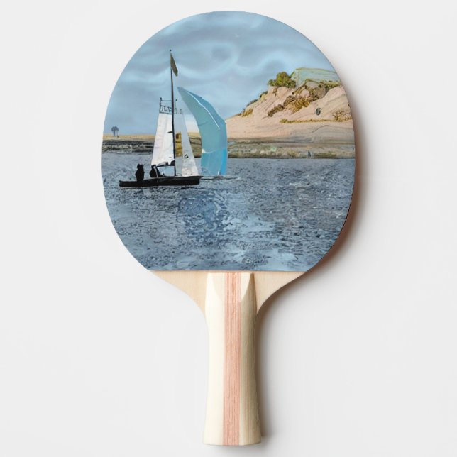 RAQUETE DE PING PONG BARCO DE NAVEGAÇÃO (Frente)