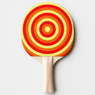 Raquete De Ping Pong Bastão colorido de Pong do sibilo dos círculos