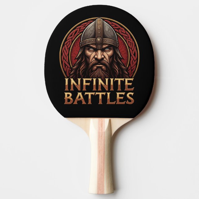 Raquete De Ping Pong Batalhas infinitas (Frente)