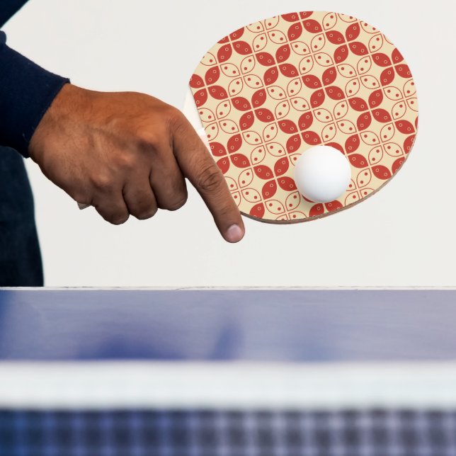 Raquete De Ping Pong Batik Kawung, Padrão Indonésia, Javanês, Étnico (Insitu)