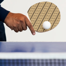 Raquete De Ping Pong Batik Parang, Padrão Indonésia, Javanês, Étnico