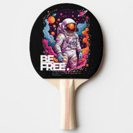 Raquete De Ping Pong BE FREE Astronauta design