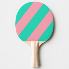 Raquete De Ping Pong Beach Breeze Nostalgic Bold Stripes