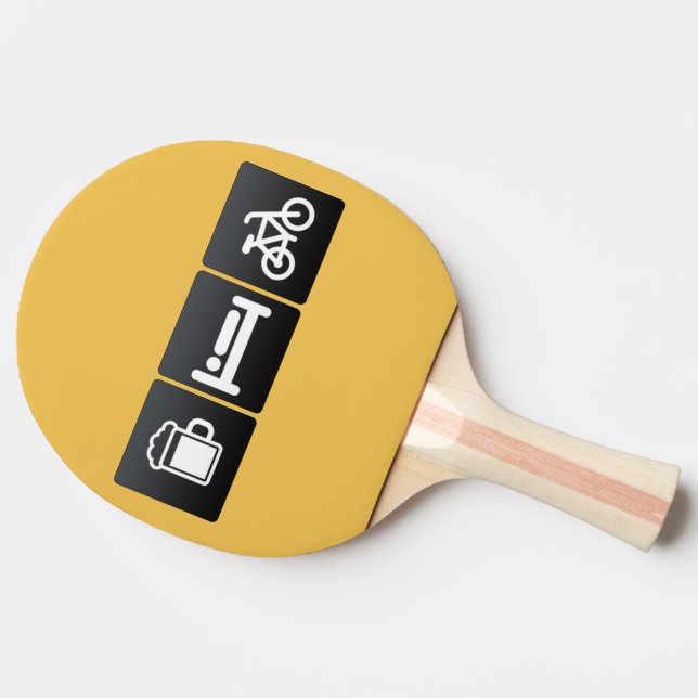 Raquete De Ping Pong Bebida, sono e classes de giro (Lateral)