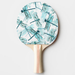 Raquete De Ping Pong Bebidas Elegantes: Maravilha de Aquarela