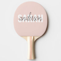 Beleza Rosa Moderna Pastel Personalizada Seu Nome