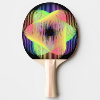 Raquete De Ping Pong Belo padrão geométrico hikari22
