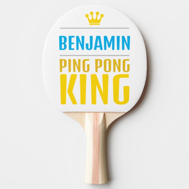 Raquete De Ping Pong Benjamin (Frente)