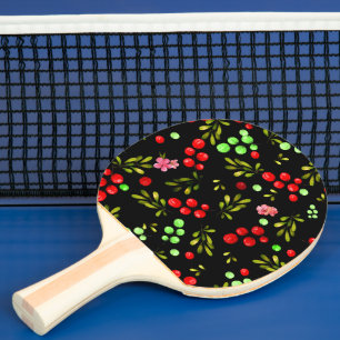 Raquete De Ping Pong Berries Pattern
