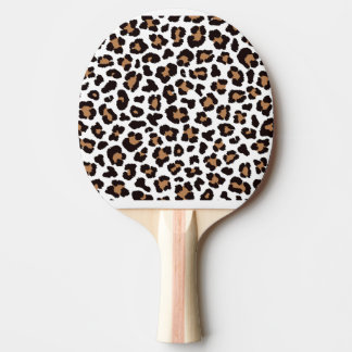 Raquete De Ping Pong Bezaubernd Elegante Natürliche Leoparden Muster