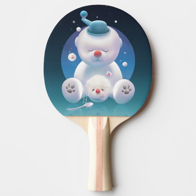 Raquete De Ping Pong Bichon Ice Shaver Dreamland (Frente)