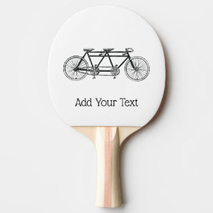 Raquete De Ping Pong Bicicleta Antiga Construída Para Dois / Bicicleta