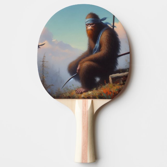 Raquete De Ping Pong Bigfoot Ninja (Frente)