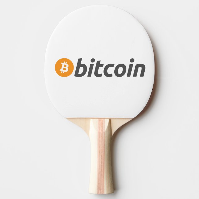 Raquete De Ping Pong Bitcoin (Frente)