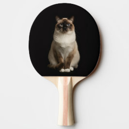 Raquete De Ping Pong Black 4 Luxe ping pong paddle, Birmanese Cat
