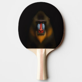 Raquete De Ping Pong Black 4 Luxe ping pong paddle, Mandrill Monkey