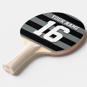 Raquete De Ping Pong Black Charmalle Team Jersey Preppy Stripe