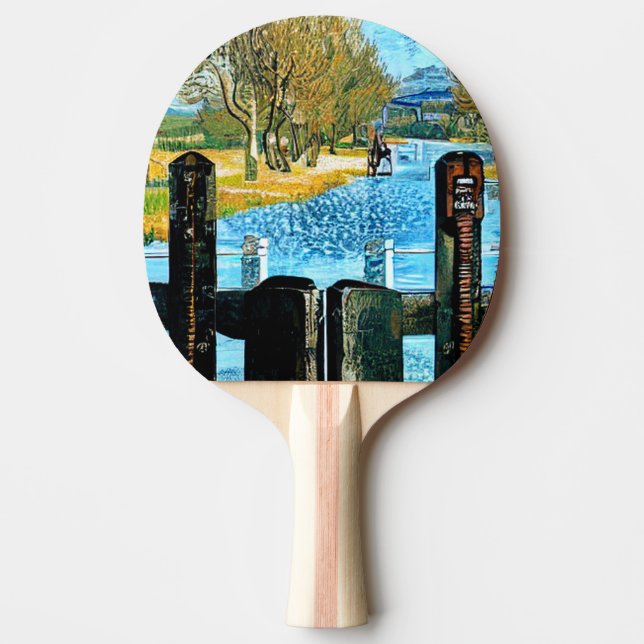 RAQUETE DE PING PONG BLOQUEIO DE NARROWBOAT (Frente)