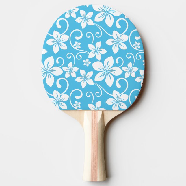 RAQUETE DE PING PONG BLUE HAWAII PATTERN (BLUE) (Verso)