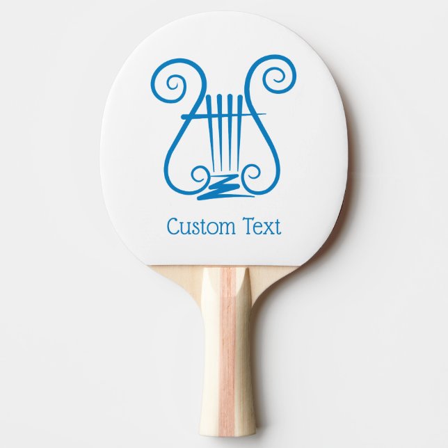 Raquete De Ping Pong Blue Lyre (Frente)