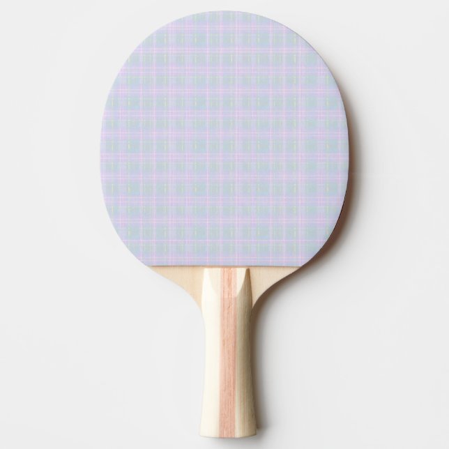 Raquete De Ping Pong  Blue Praire Plaid (Frente)