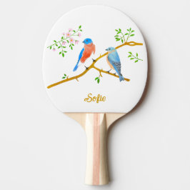 Raquete De Ping Pong Bluebirds White