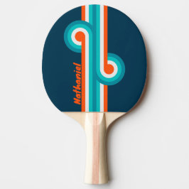 Raquete De Ping Pong Bluebottle Echo Listra Loop com Nome