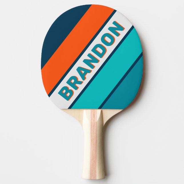 Raquete De Ping Pong Bluegarrafa Echo em negrito com nome (Frente)