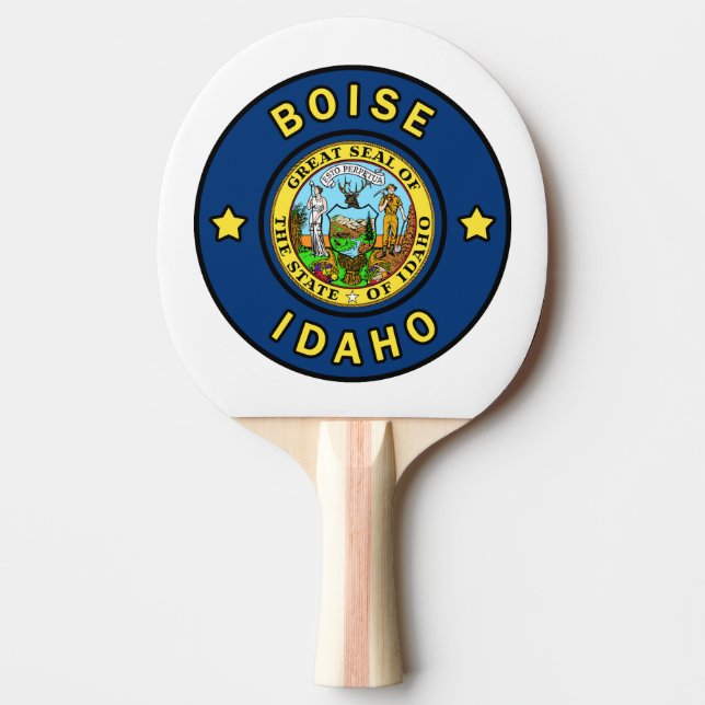Raquete De Ping Pong Boise Idaho (Frente)