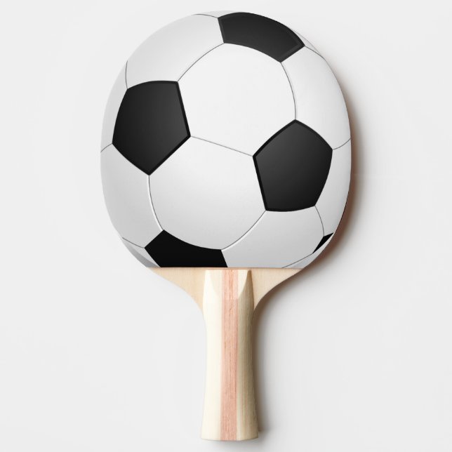 Raquete De Ping Pong Bola de futebol (Frente)