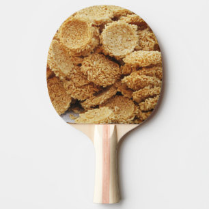 Raquete De Ping Pong Bolos de arroz encharcados ~ Comida asiática doce
