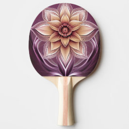 Raquete De Ping Pong Bonita e Impressionante Fantasia Moderna Lotus Flo