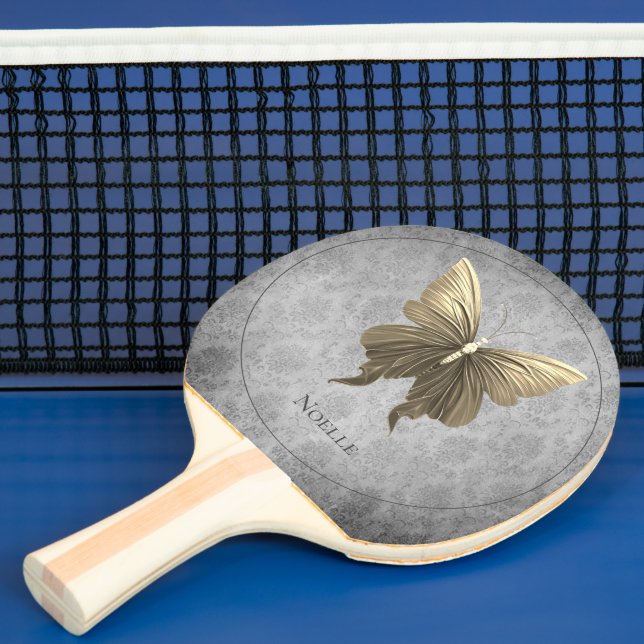 Raquete De Ping Pong Borboleta Dourada (Insitu)