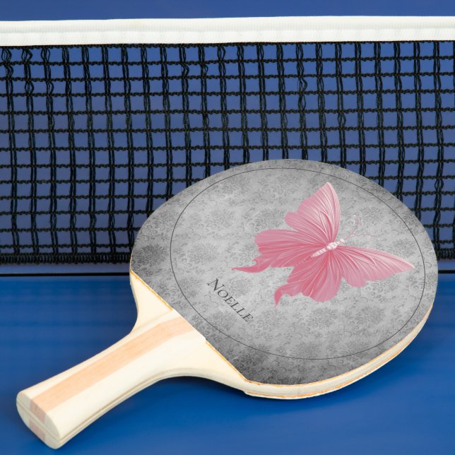 Raquete De Ping Pong Borboleta Rosa (Insitu)
