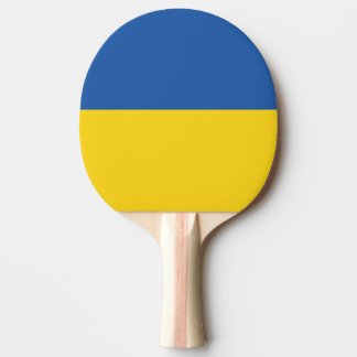 Raquete De Ping Pong Botão Bandeira da Ucrânia