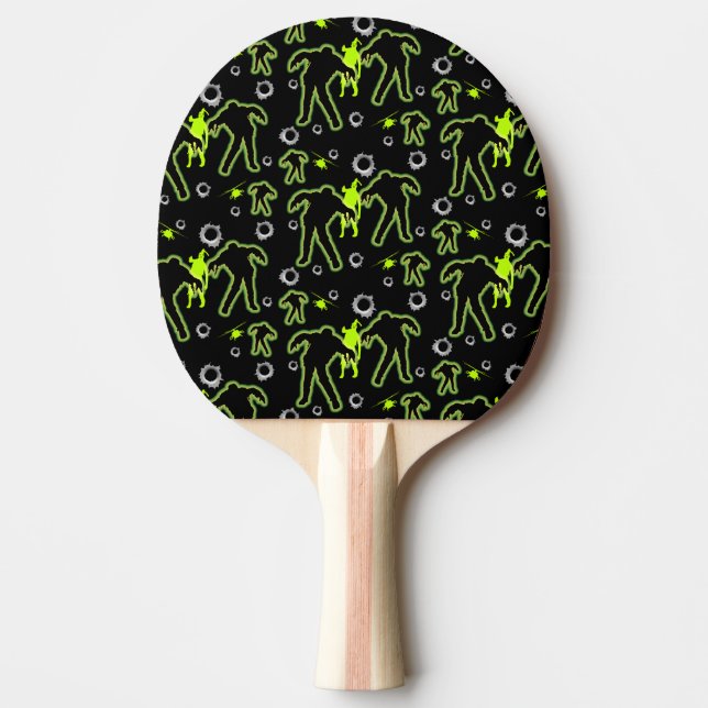 Raquete De Ping Pong Boys Zombie School (Frente)