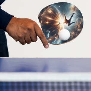 Raquete De Ping Pong Breakdancer em ação, Ai, Ação na Galáxia