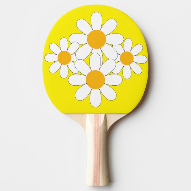 Raquete De Ping Pong Bright and Bold Daisy (Frente)