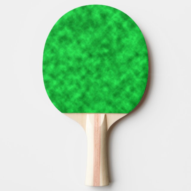 Raquete De Ping Pong Bright Shades of Green Created Clouds Abstract Art (Frente)