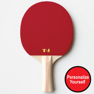 Raquete de Ping Pong Brilhante e Colorida