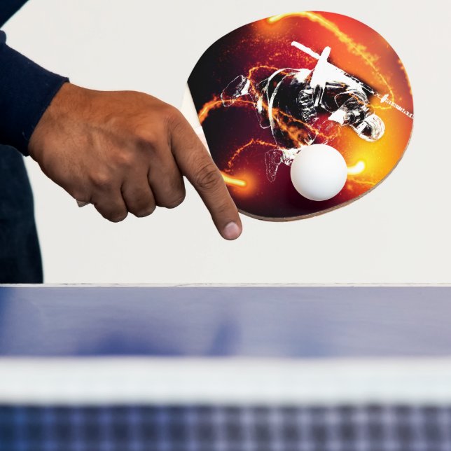 Raquete De Ping Pong Brincar Como Um Guerreiro Ninja (Insitu)